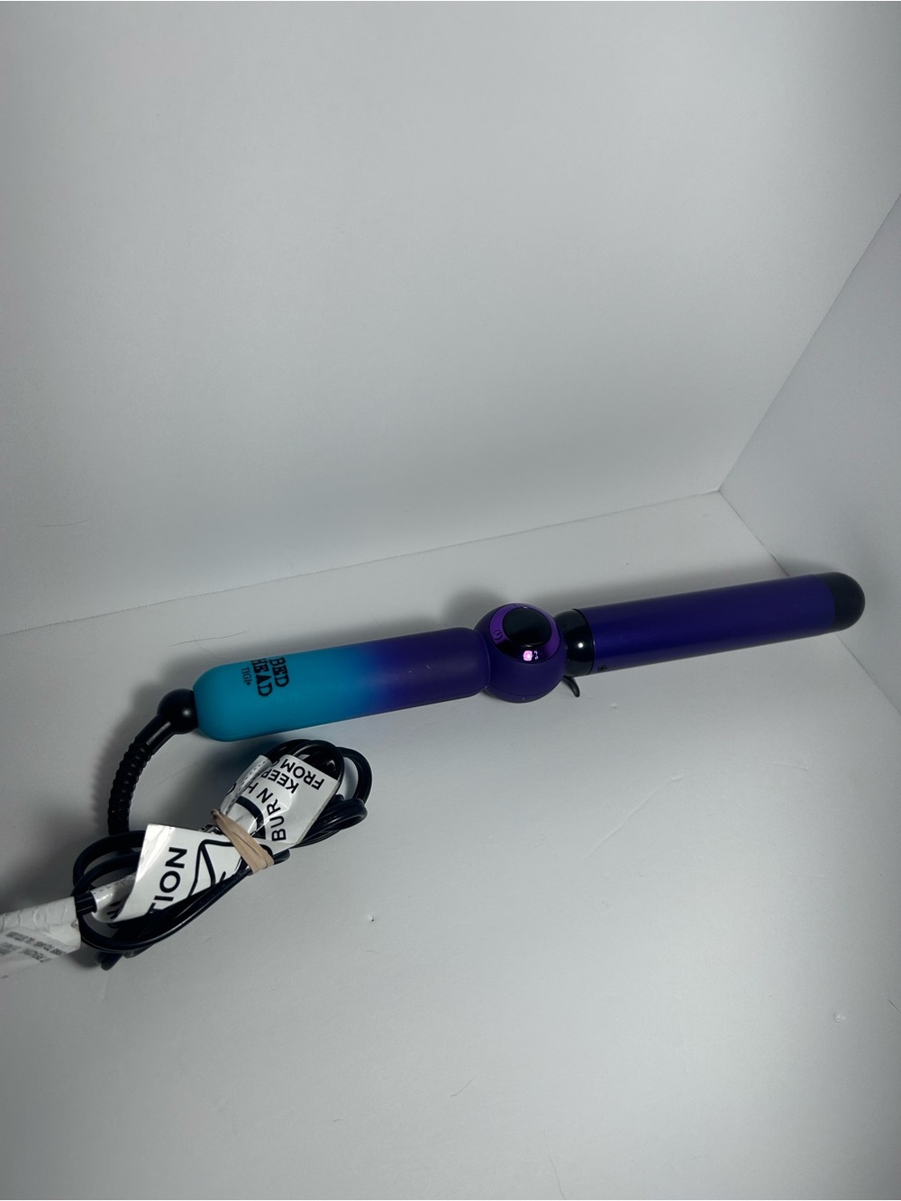 BedHead Kids Curling Wand in Purple and Teal